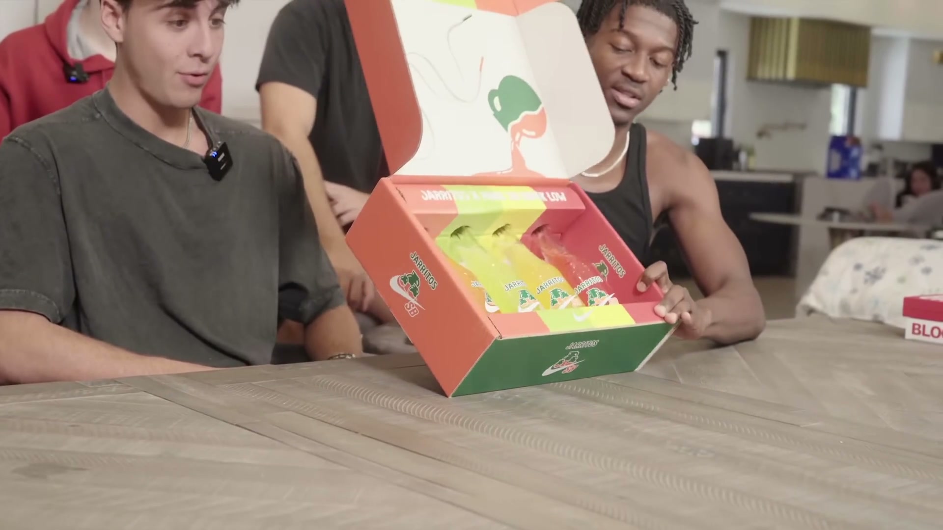 Nike × Jarritos package opening on Agent's YouTube channel